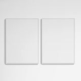 Kunst100 Rahmenpaar "Levente" 50x70cm (2 Stk.) Kunst100 Weiß