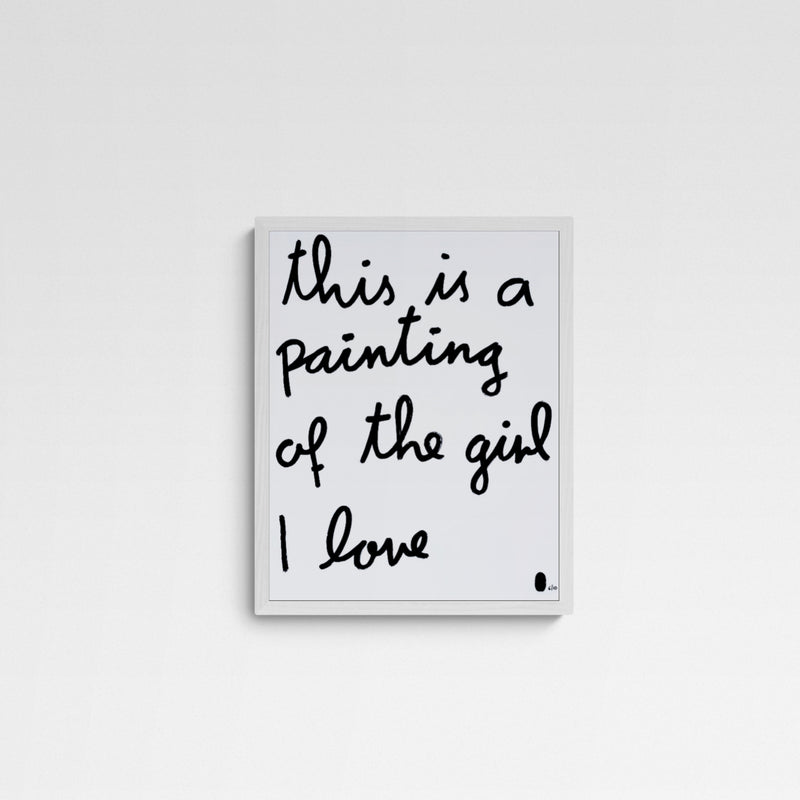 David Vincent Stoll best memory Frame White Weiß