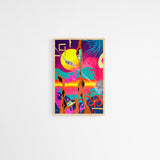 Jas boho art woody Frame Wood Holz