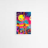 Jas boho art woody Frame White Weiß