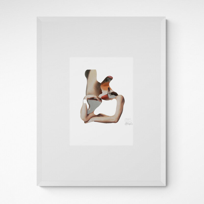Claudia Tyborski Deconstructed Portrait Horus Eye Kunst100