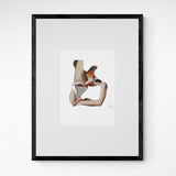 Claudia Tyborski Deconstructed Portrait Horus Eye Kunst100