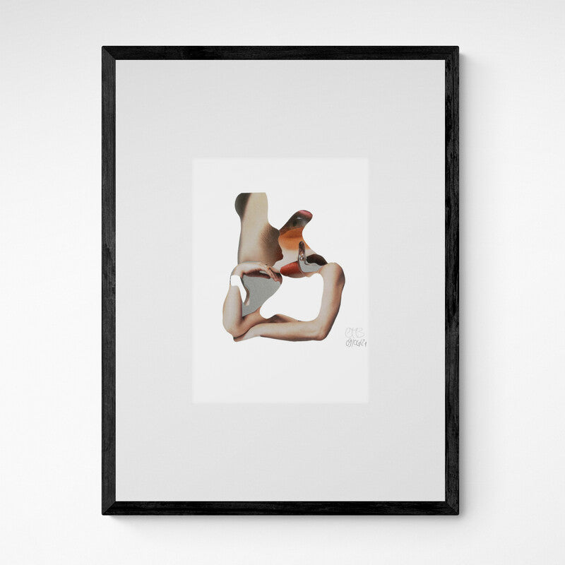 Claudia Tyborski Deconstructed Portrait Horus Eye Kunst100
