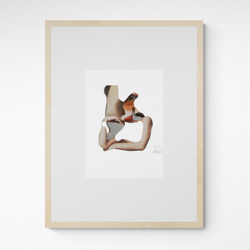 Claudia Tyborski Deconstructed Portrait Horus Eye Kunst100