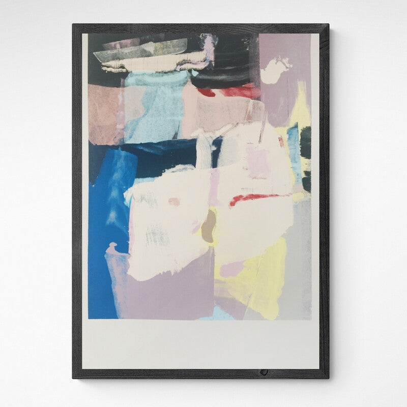 Kunst100 Hola i Chau Con ls ojos abiertos hacia adentro / With eyes open inward Frame Grey Grau