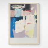 Kunst100 Hola i Chau Con ls ojos abiertos hacia adentro / With eyes open inward Frame Wood Fichte