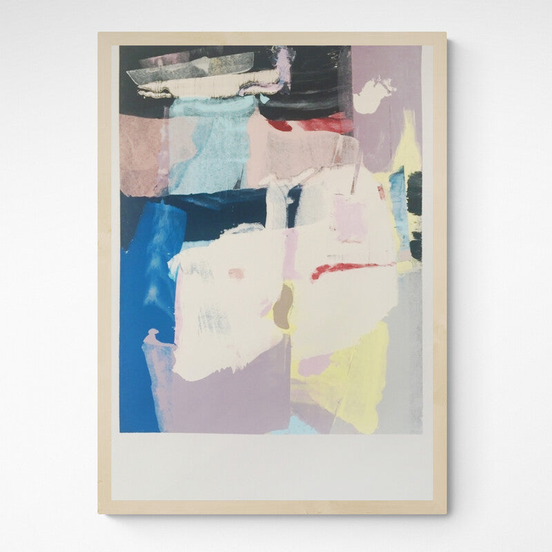Kunst100 Hola i Chau Con ls ojos abiertos hacia adentro / With eyes open inward Frame Wood Fichte