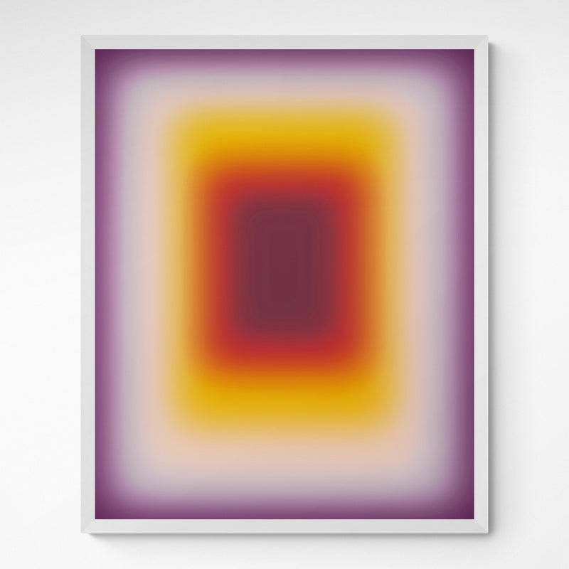 Kunst100 Charlotte Rother Fokus Frame White Weiß Weiß