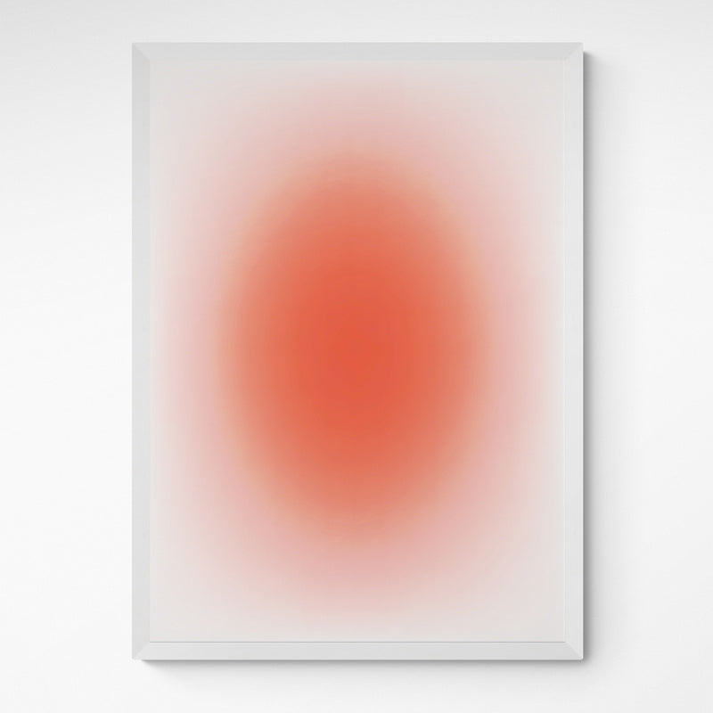 Kunst100 Charlotte Rother Rot Frame White Weiß Weiß