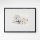Kunst100 Jonathan Esperester Julia und Olivia mit Aura Frame Grey Grau