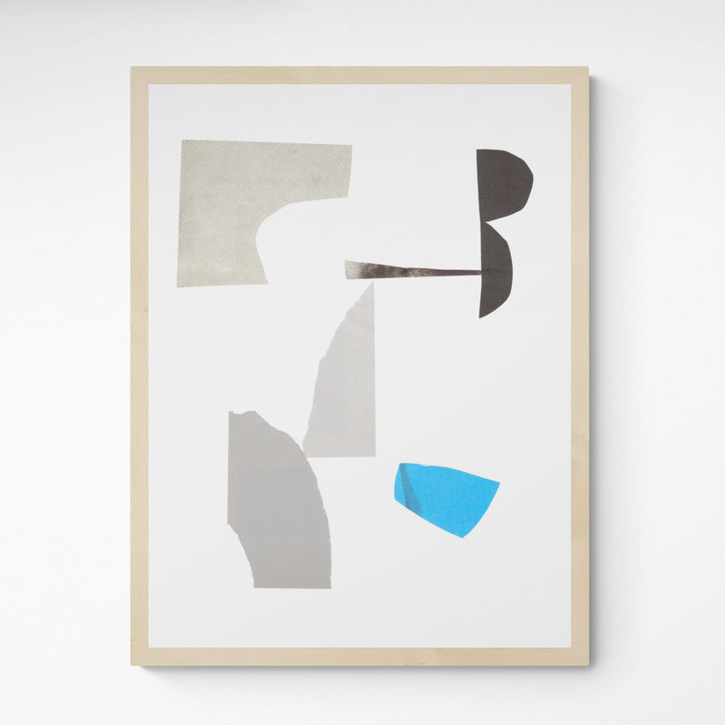 Kunst100 Daniel Schneider Trap streets and paper towns Frame Wood Fichte