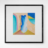 Kunst100 Gamze Yalçin color study / drawing 3 Frame Black Schwarz