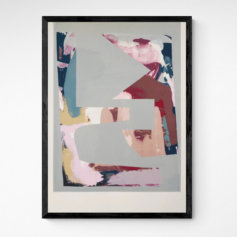 Kunst100 Hola i Chau Los intermedios / The in-between 05 Frame Black Schwarz