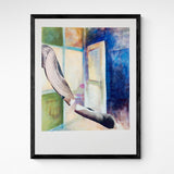 Kunst100 Johanna von Oldershausen Hairy Frame Black Schwarz