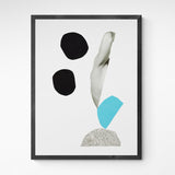Kunst100 Daniel Schneider Science, Silence Frame Grey Grau