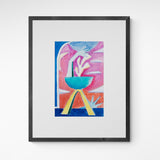 Kunst100 Gamze Yalçin converstion Frame Grey Grau