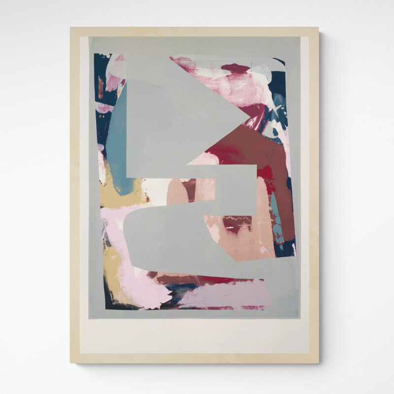 Kunst100 Hola i Chau Los intermedios / The in-between 05 Frame Wood Fichte
