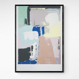 Kunst100 Hola i Chau Paisaje familiar / Familiar landscape Frame Black Schwarz