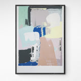 Kunst100 Hola i Chau Paisaje familiar / Familiar landscape Frame Grey Grau