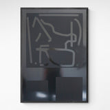Kunst100 Hola i Chau La casa de las piedras 05 Frame Grey Grau