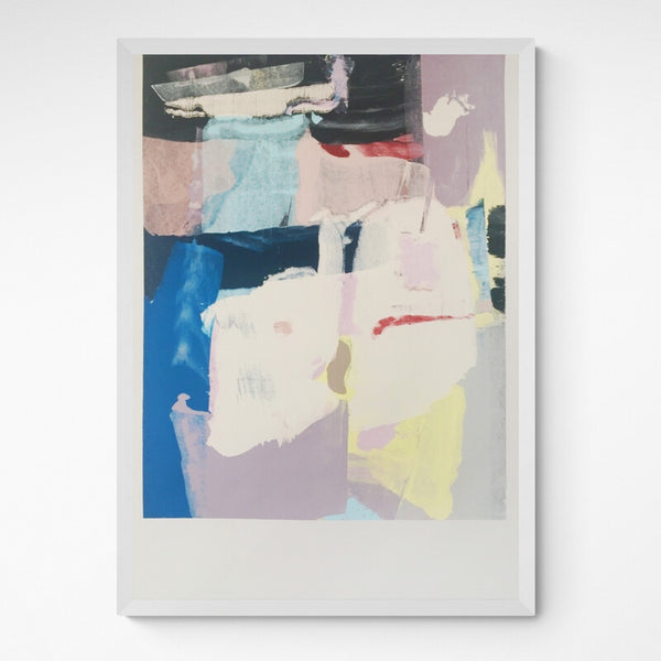Kunst100 Hola i Chau Con ls ojos abiertos hacia adentro / With eyes open inward Frame White Weiß