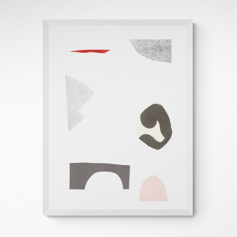 Kunst100 Daniel Schneider Sandbox Abyss Arkestra Frame White Weiß