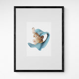 Claudia Tyborski Deconstructed Portrait-SB5 Kunst100 Schwarz