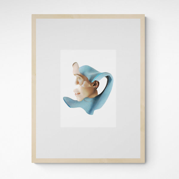 Claudia Tyborski Deconstructed Portrait-SB5 Kunst100 Fichte