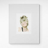 Claudia Tyborski Deconstructed Portrait- Curls Kunst100