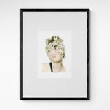 Claudia Tyborski Deconstructed Portrait- Curls Kunst100