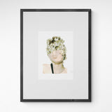 Claudia Tyborski Deconstructed Portrait- Curls Kunst100