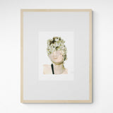 Claudia Tyborski Deconstructed Portrait- Curls Kunst100