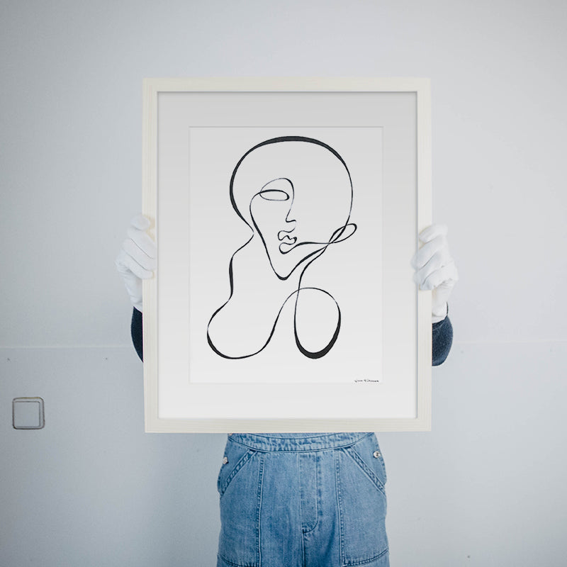 Vera Hilmars A simple trick Kunst100 Rahmen