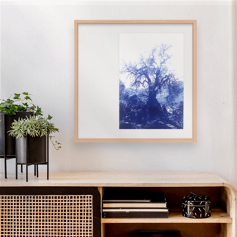 ANNAMARIAANGELIKA Tree Huaraz big dark blue series Kunst100 Interior