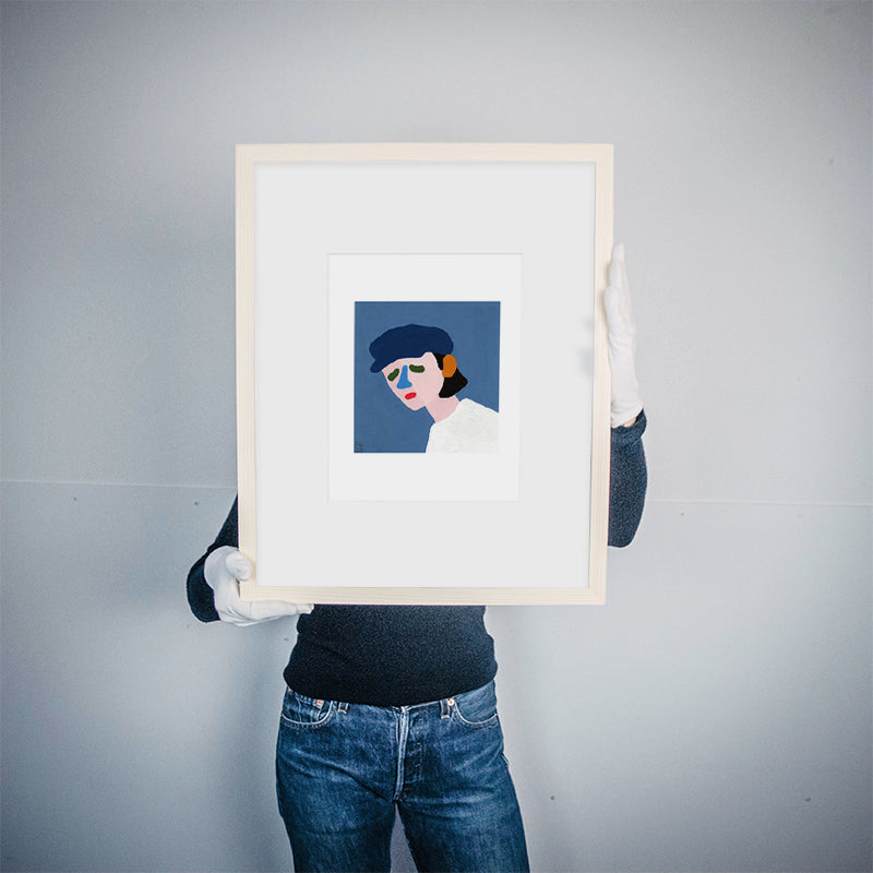 Xènia Ruiz Blue Gray Kunst100 Grau