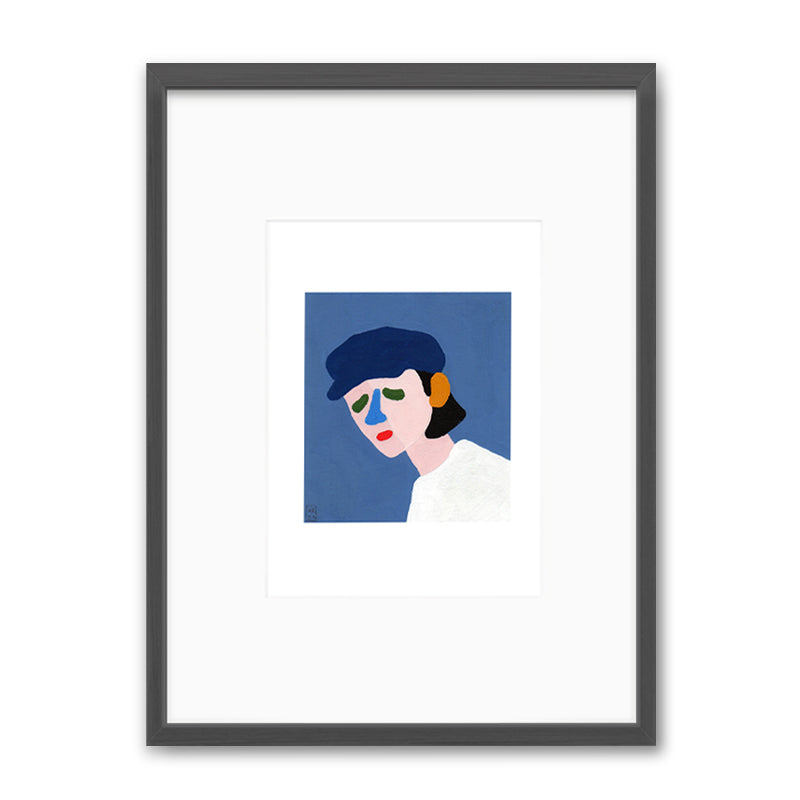 Xènia Ruiz Blue Gray Kunst100 Grau