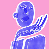 BIAS BLUE MAN Kunst100 Zoom
