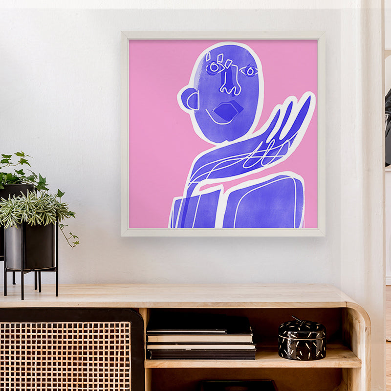 BIAS BLUE MAN Kunst100 Interior