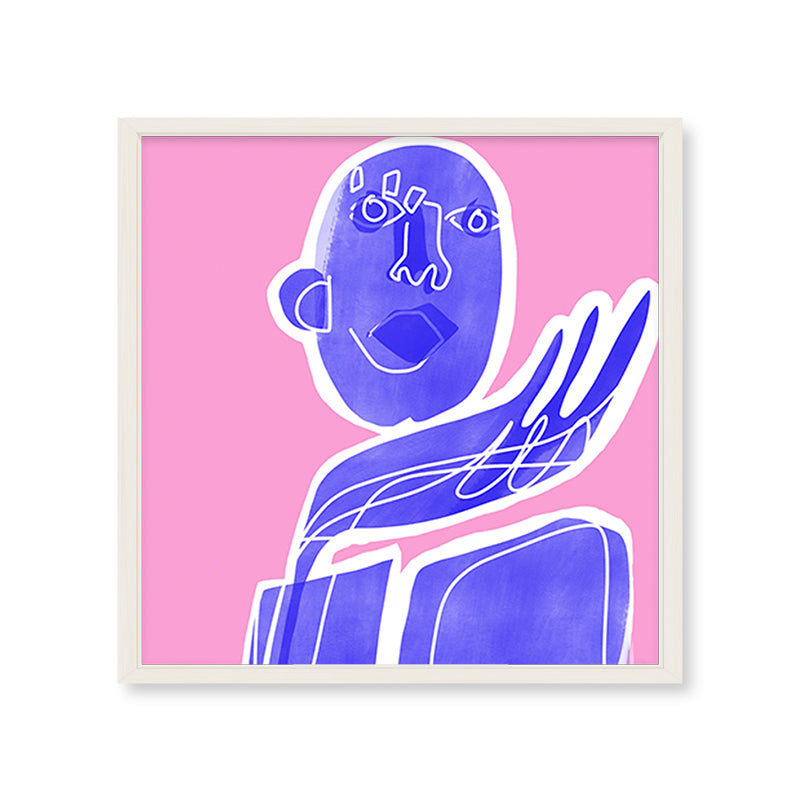 BIAS BLUE MAN Kunst100 Weiß