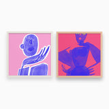 BIAS BLUE MAN Kunst100