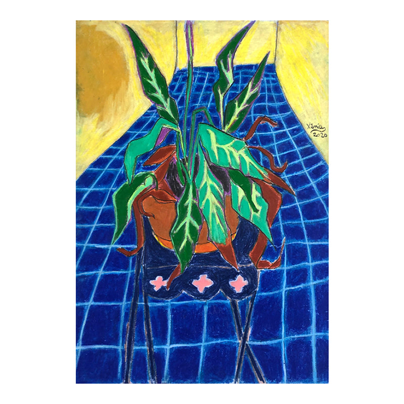 Xènia Ruiz Mom`s plant II Kunst100 Square