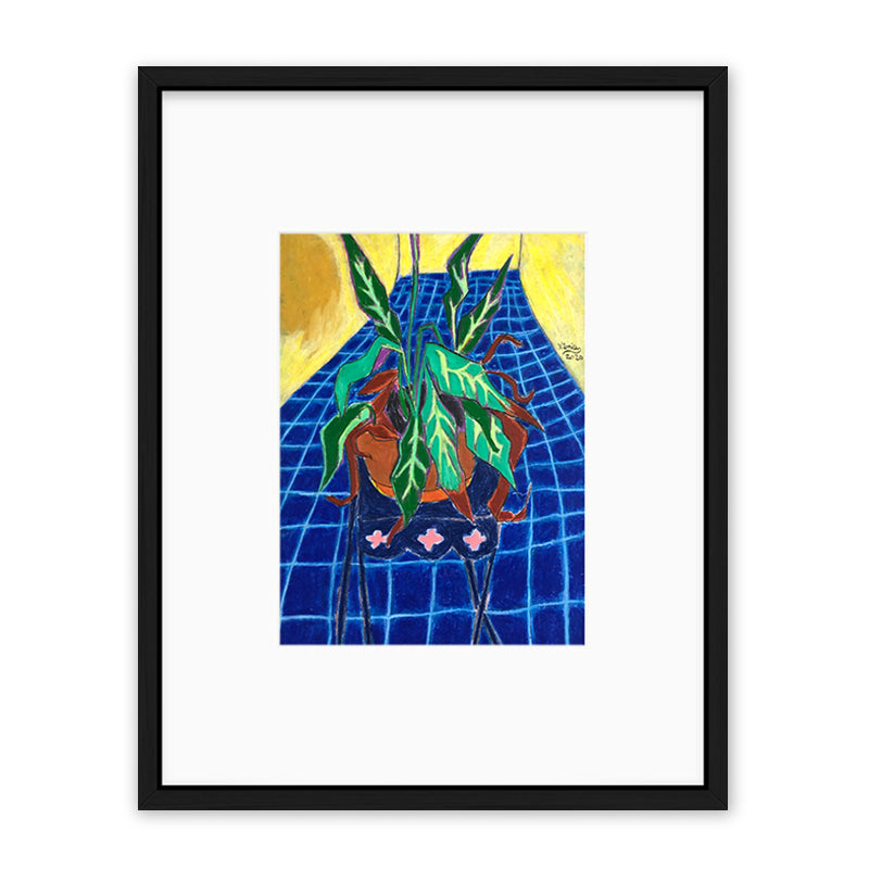 Xènia Ruiz Mom`s plant II Kunst100 Schwarz