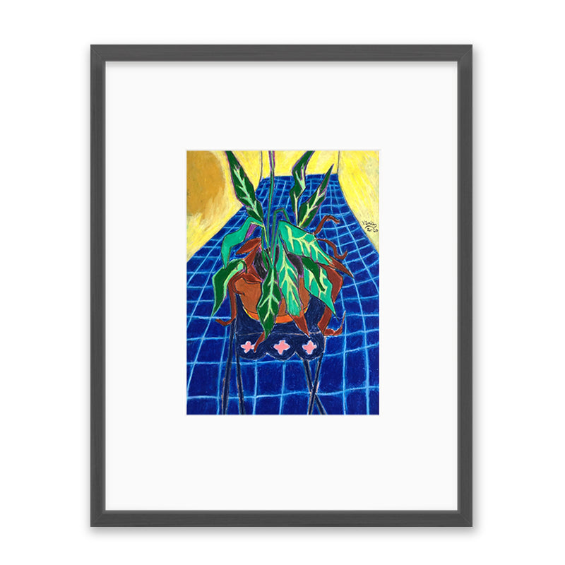 Xènia Ruiz Mom`s plant II Kunst100 Grau