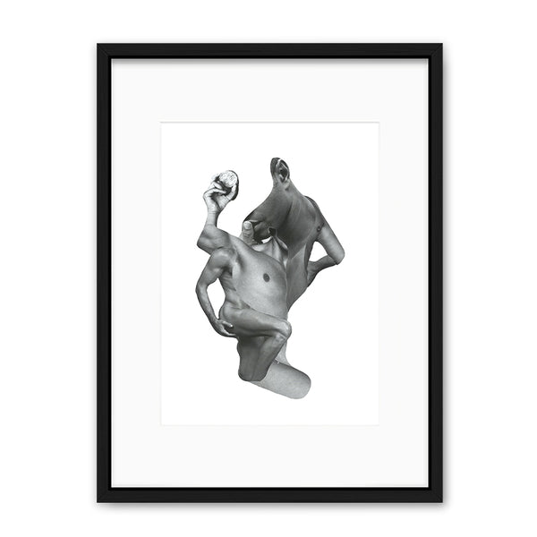 Claudia Tyborski Deconstructed Bodies SB7 Kunst100 Schwarz