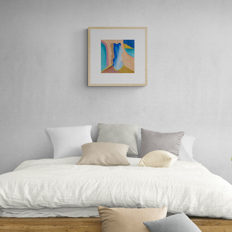 Kunst100 Gamze Yalçin color study / drawing 3 Interior