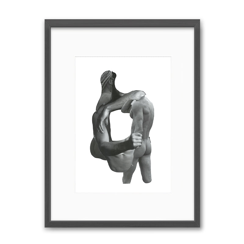 Claudia Tyborski Deconstructed Bodies 'Circle' Kunst100 Grau