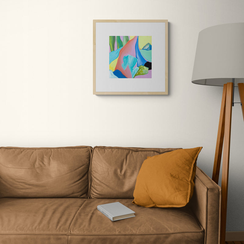 Kunst100 Gamze Yalçin color study / drawing 2 Interior