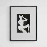 Ernst van Hoek Potters Flower II Frame Grey Grau