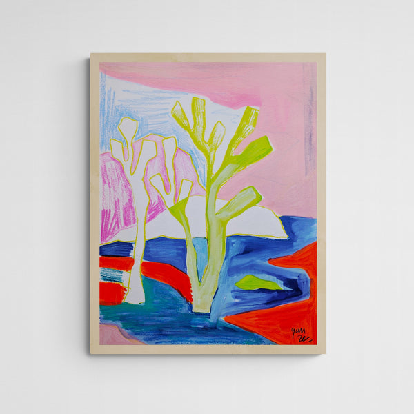 Gamze Yalçin what is real Frame Wood Holz