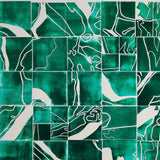Johanna Grotzke Transparent Medium Green Tiles  Zoom